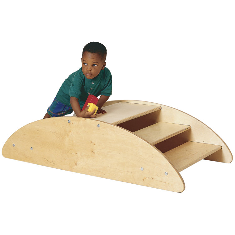 Wooden rocking best sale boat stairs